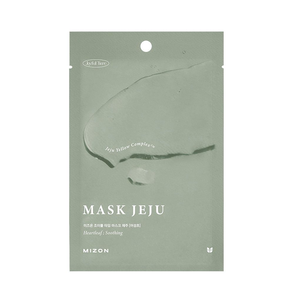 Mizon Joyful Time Mask Jeju Heartleaf pleťová maska 23 g Mizon
