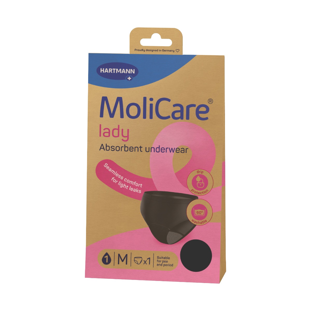 MoliCare Lady absorpční prádlo vel. M 1 ks MoliCare