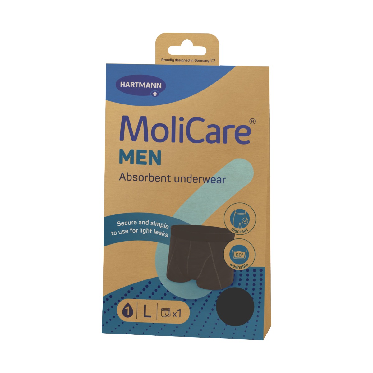 MoliCare MEN absorpční prádlo vel. L 1 ks MoliCare