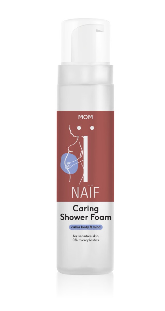 NAIF Mom Range Sprchová pěna pro těhotné 200 ml NAIF