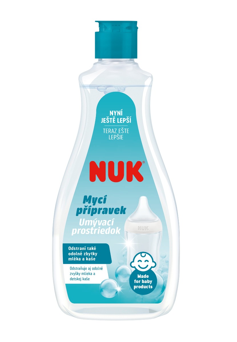 NUK Mycí prostředek na láhve a savičky 500 ml NUK