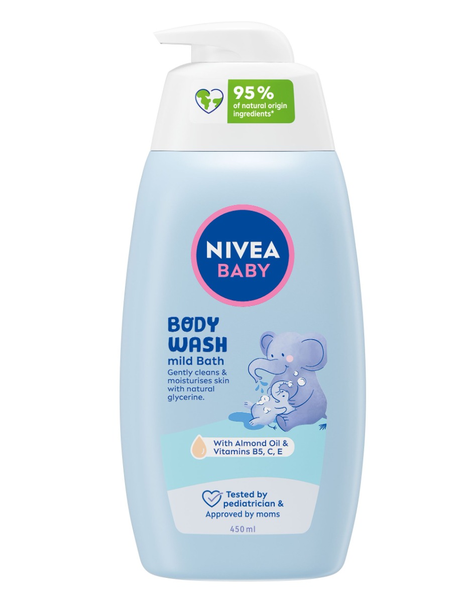 Nivea baby Sprchový gel pro jemnou koupel 450 ml Nivea baby