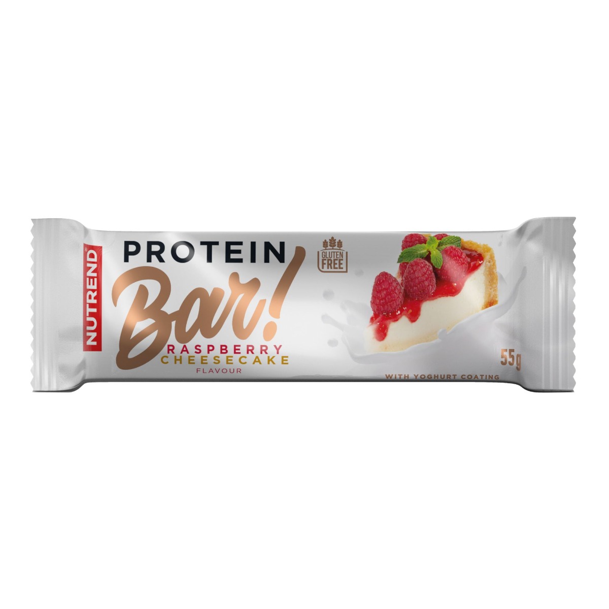 Nutrend Protein Bar malinový cheesecake 55 g Nutrend