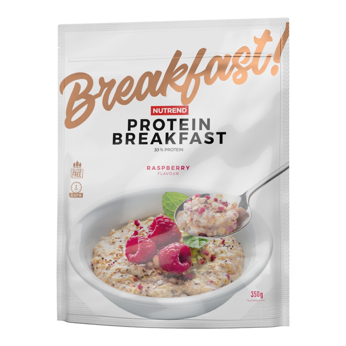 Nutrend Protein Breakfast malina 350 g Nutrend