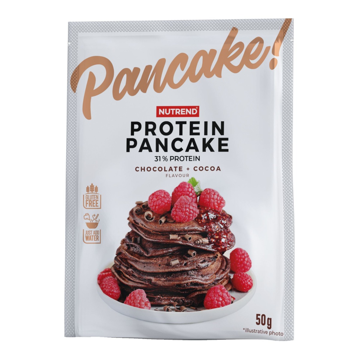 Nutrend Protein Pancake čokoláda + kakao 50 g Nutrend
