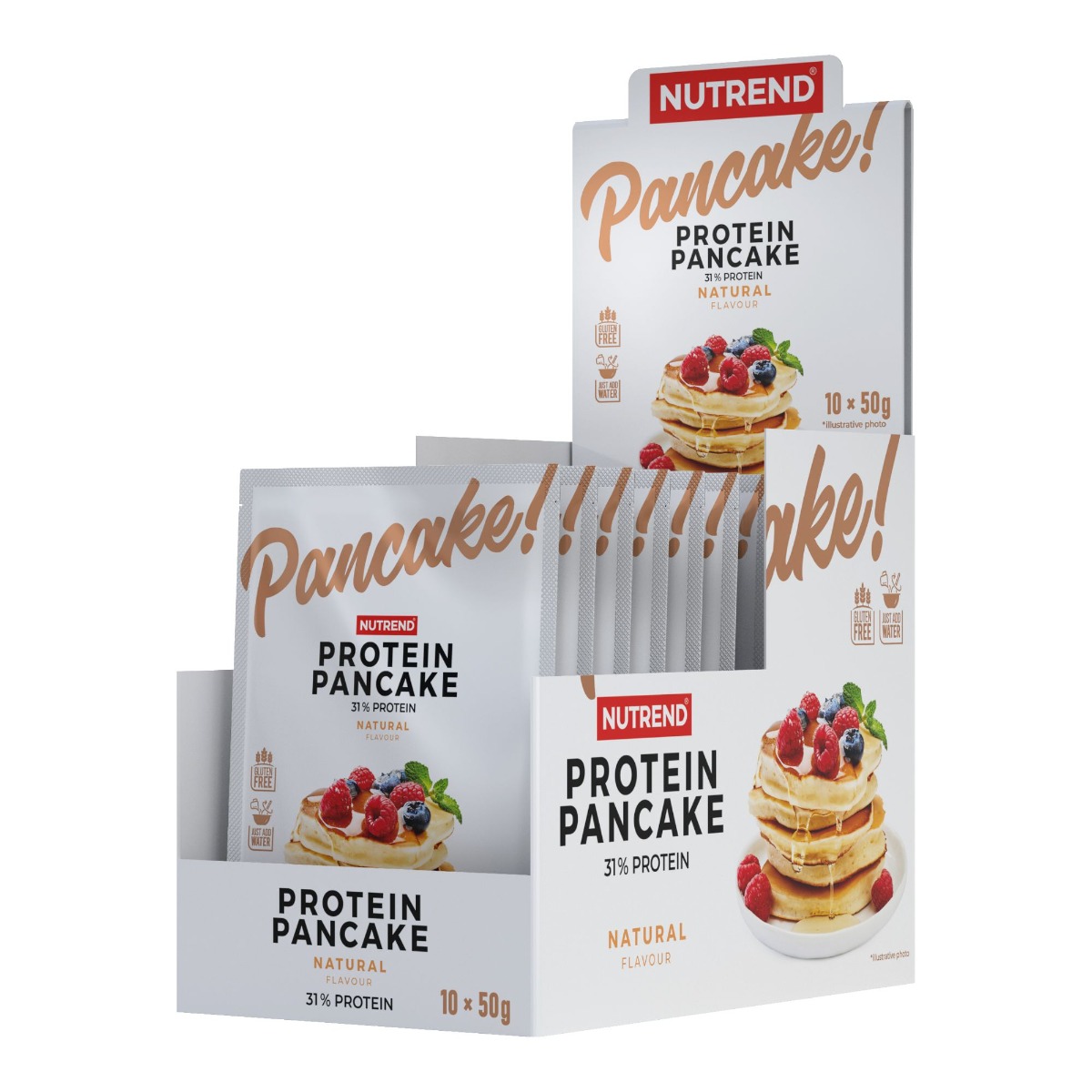 Nutrend Protein Pancake natural 10x50 g Nutrend