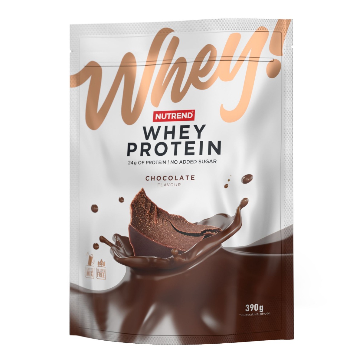 Nutrend Whey Protein čokoláda 390 g Nutrend