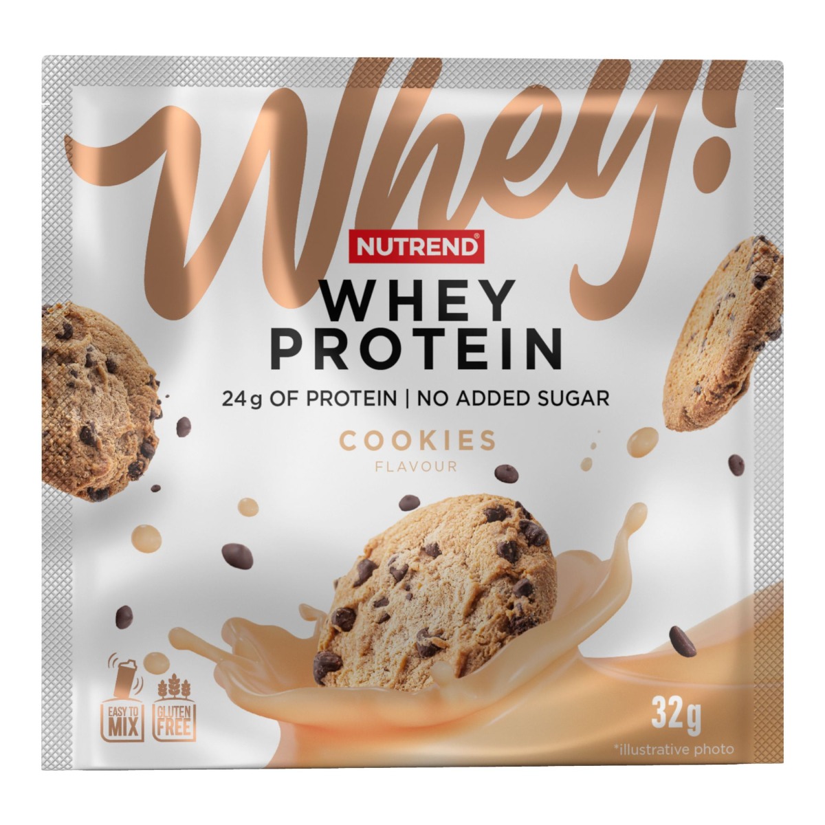 Nutrend Whey Protein cookies 32 g Nutrend
