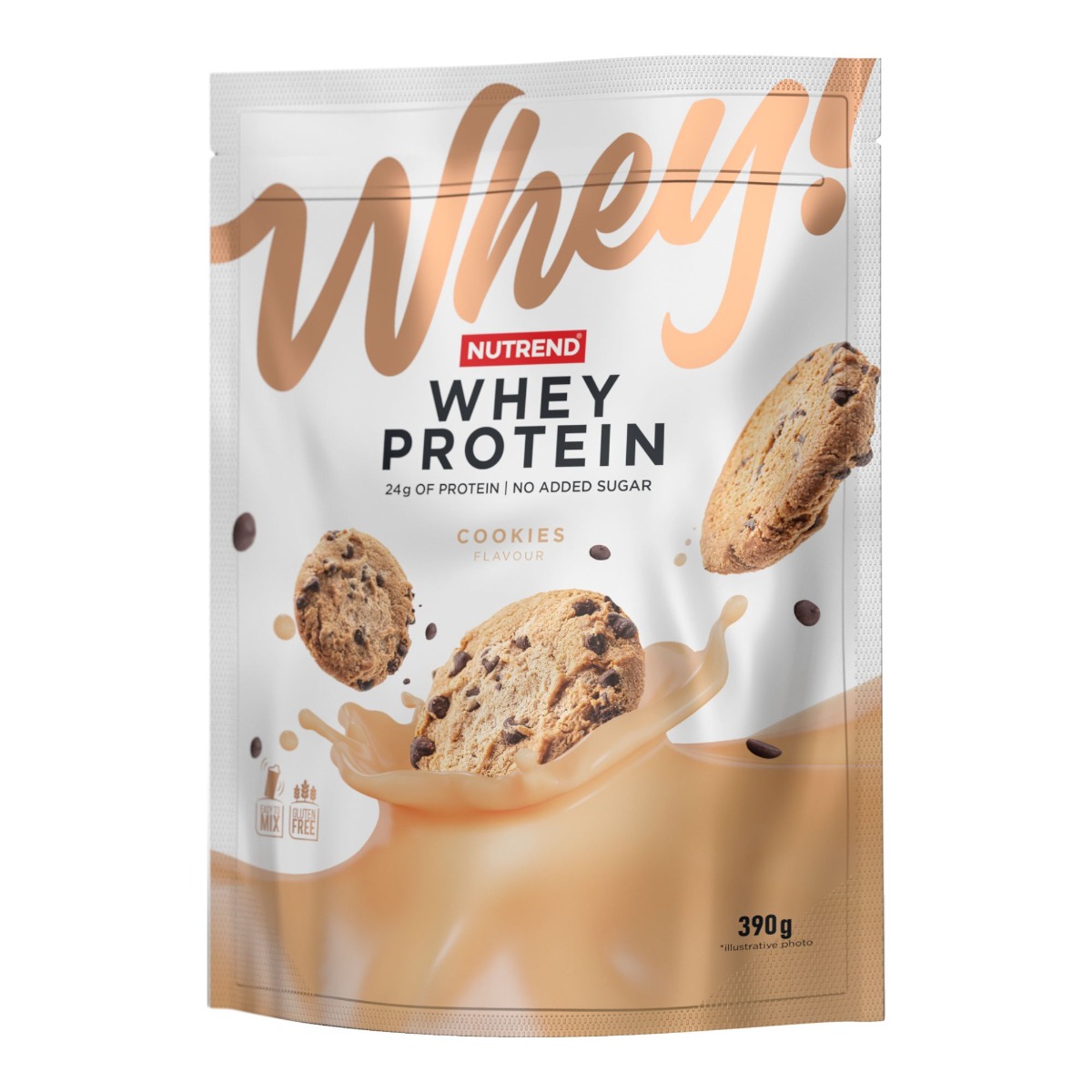 Nutrend Whey Protein cookies 390 g Nutrend