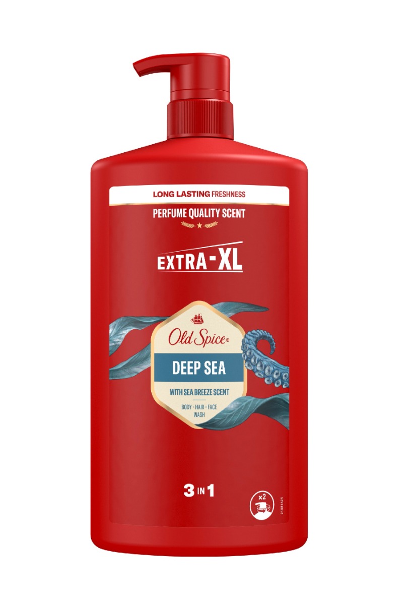 Old Spice Deep Sea Sprchový gel a šampon 1000 ml Old Spice