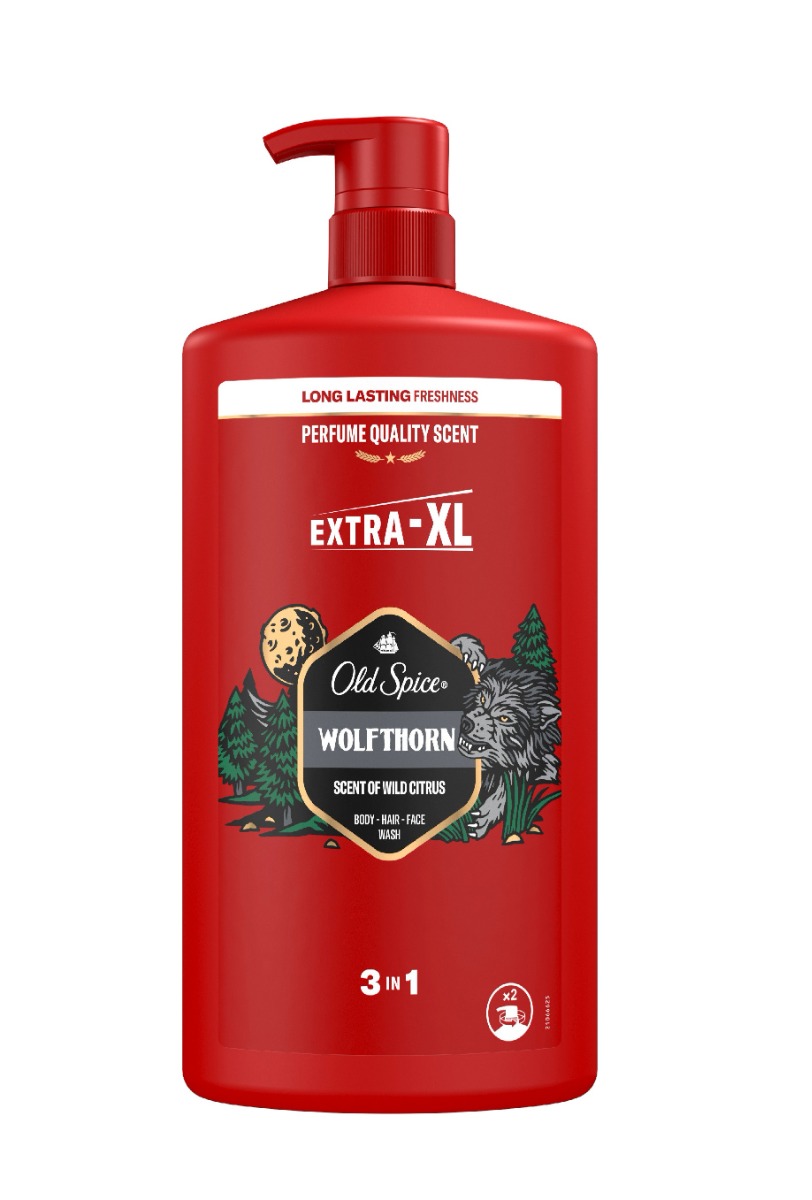 Old Spice Wolfthorn Pánský Sprchový gel a šampon 1000 ml Old Spice