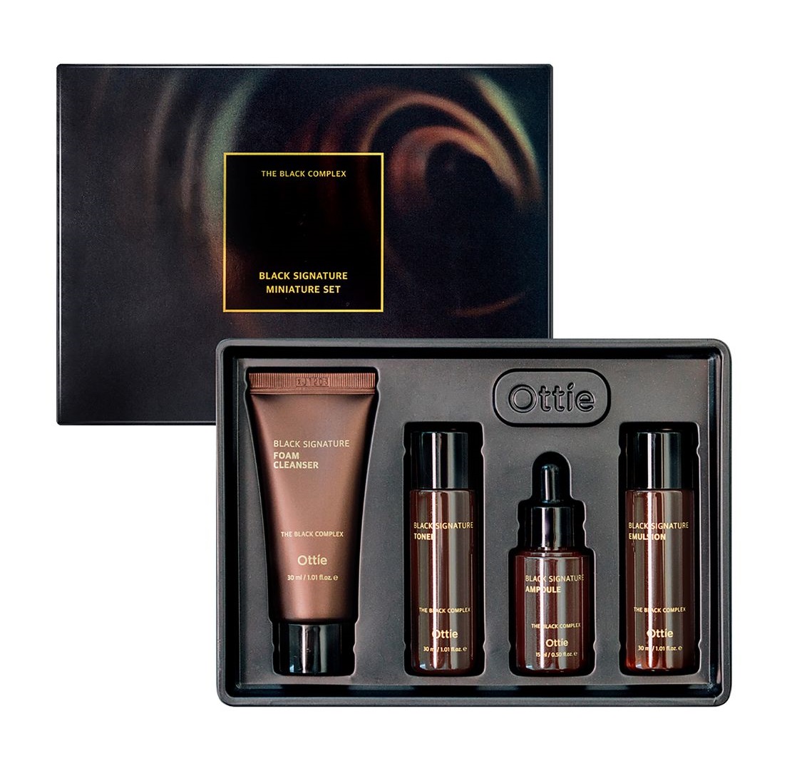 Ottie Black Signature set miniatur 4 ks Ottie