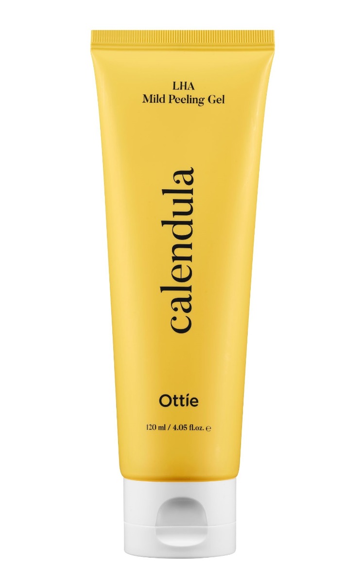 Ottie Calendula Měsíčkový LHA jemný peeling gel 120 ml Ottie