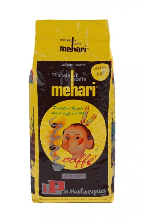 Passalacqua Mehari 52% Arabica 48% Robusta zrnková káva 1 kg Passalacqua
