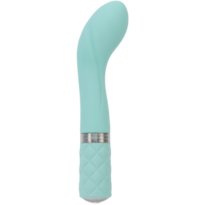 Pillow Talk Silikonový vibrátor Sassy Aquamarine 19