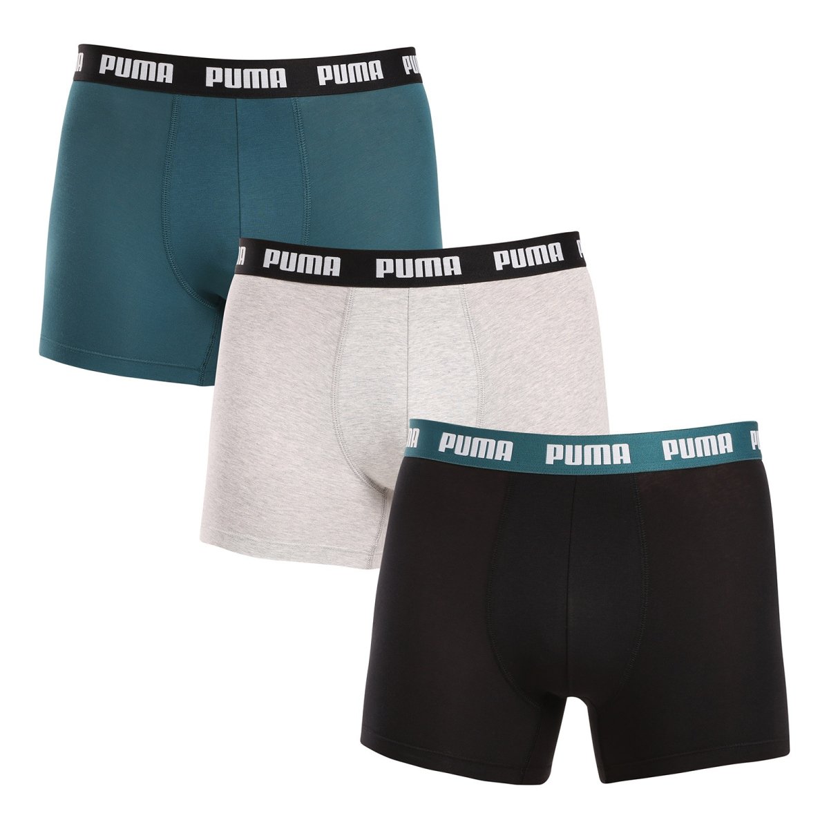 Puma 3PACK pánské boxerky vícebarevné (701226820 010) M Puma