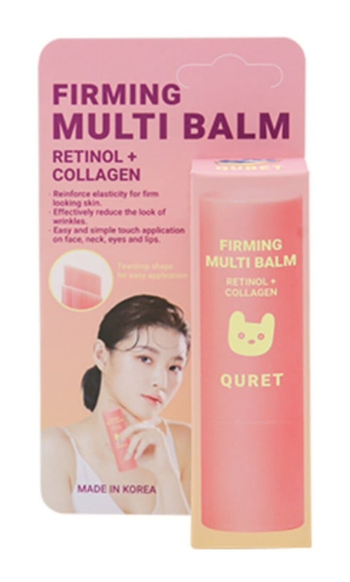 Quret Zpevňující multibalzám Retinol a Kolagen 10 g Quret