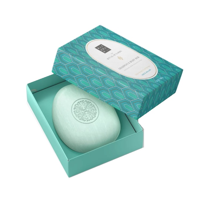 Rituals The Ritual of Karma Shampoo & Body Bar tuhé mýdlo 100 g Rituals