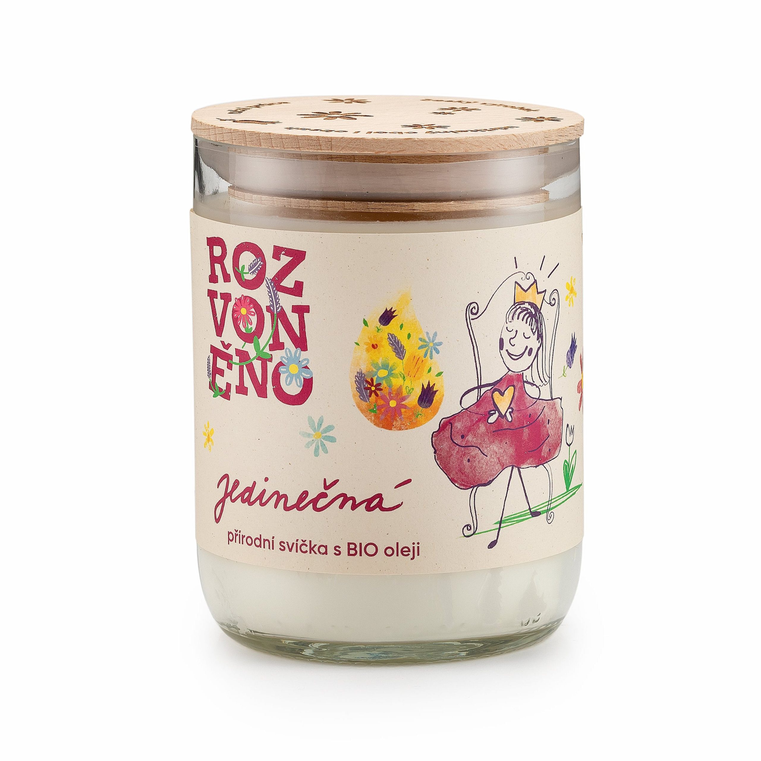 Rozvoněno Vonná svíčka - Jedinečná (300 ml) Rozvoněno