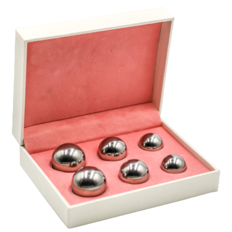 SHOTS Toys Sada kovových venušiných kuliček Metal Balls SHOTS Toys