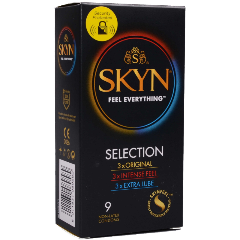 SKYN Selection – mix bezlatexových kondomů (9 ks) SKYN