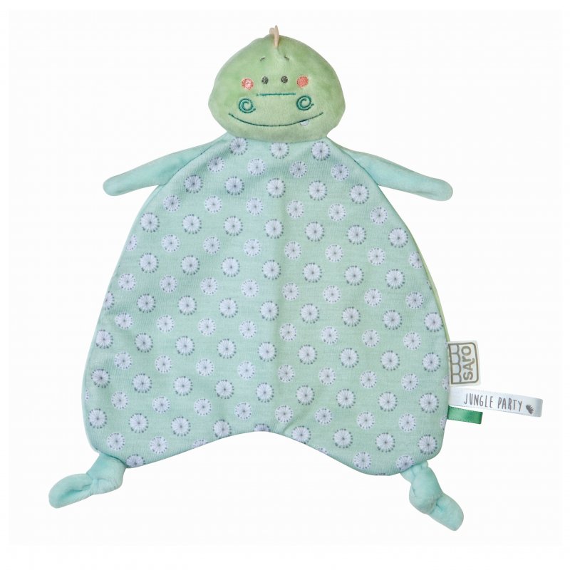 Saro Baby dečka Doudou Jungle Party Crocodile Saro Baby