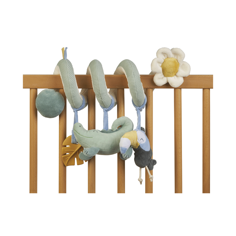 Saro Baby multifunkční spirála Jungle Party Hunter Mint Saro Baby