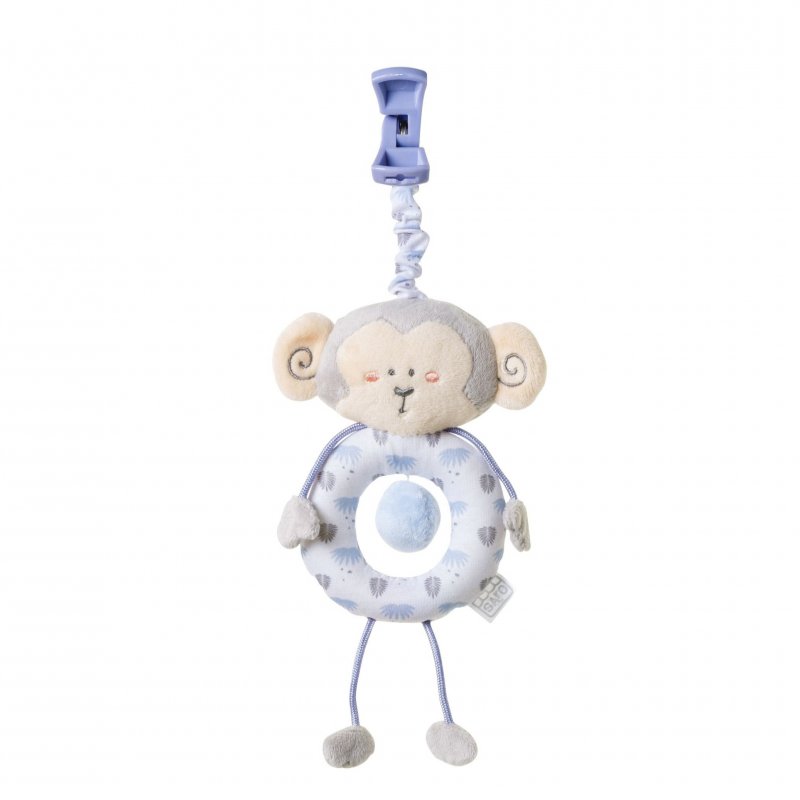 Saro Baby závěsná hračka s klipem Jungle Party Monkey Saro Baby