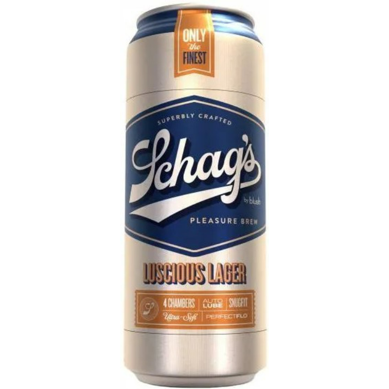 Schag's Masturbátor Beer Can Luscious Lager 20 cm Schag's