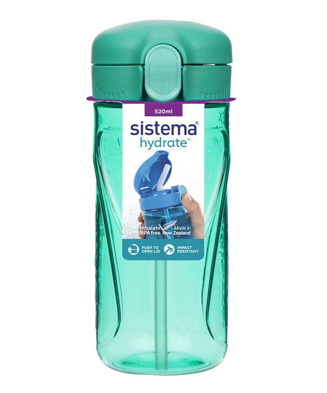 Sistema Hydrate Quick Flip Top lahev 520 ml mix Sistema