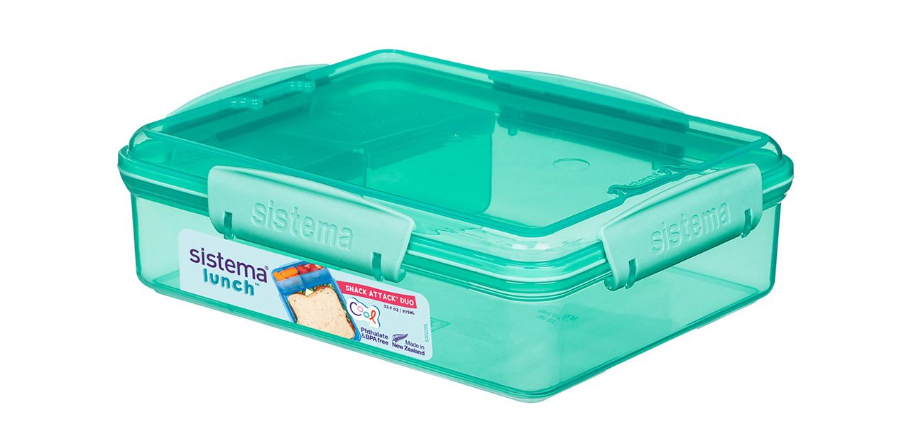 Sistema Lunch krabička se 2 přihrádkami 975 ml mix Sistema