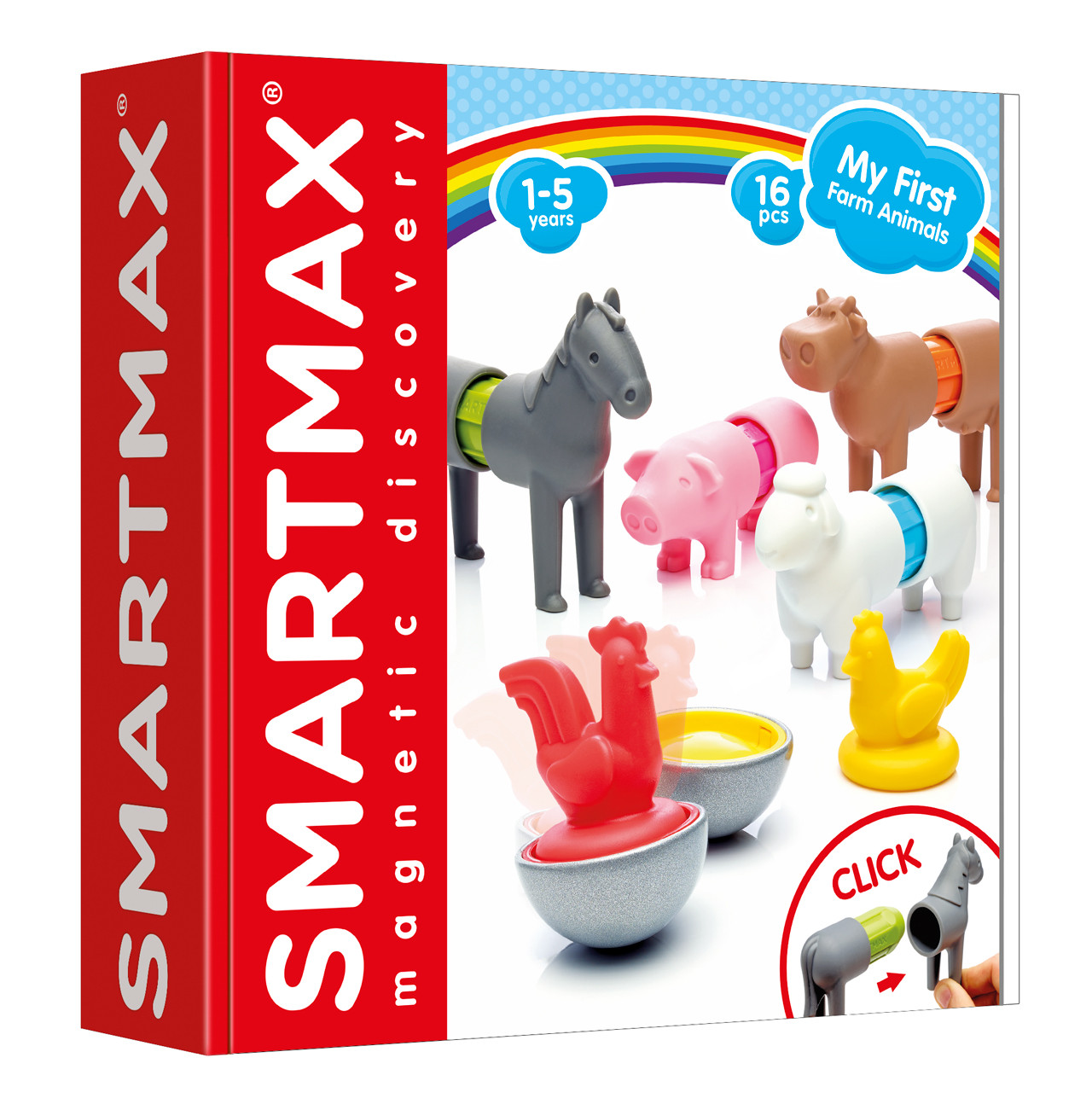 SmartMax Moje první zvířátka z farmy - 16 ks Smartmax