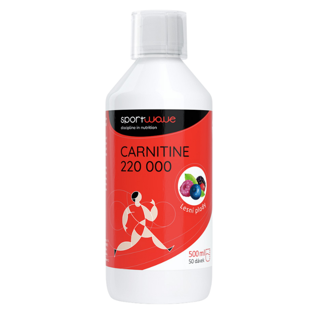 Sport Wave Carnitine 220 000 500ml - pomeranč Sport Wave