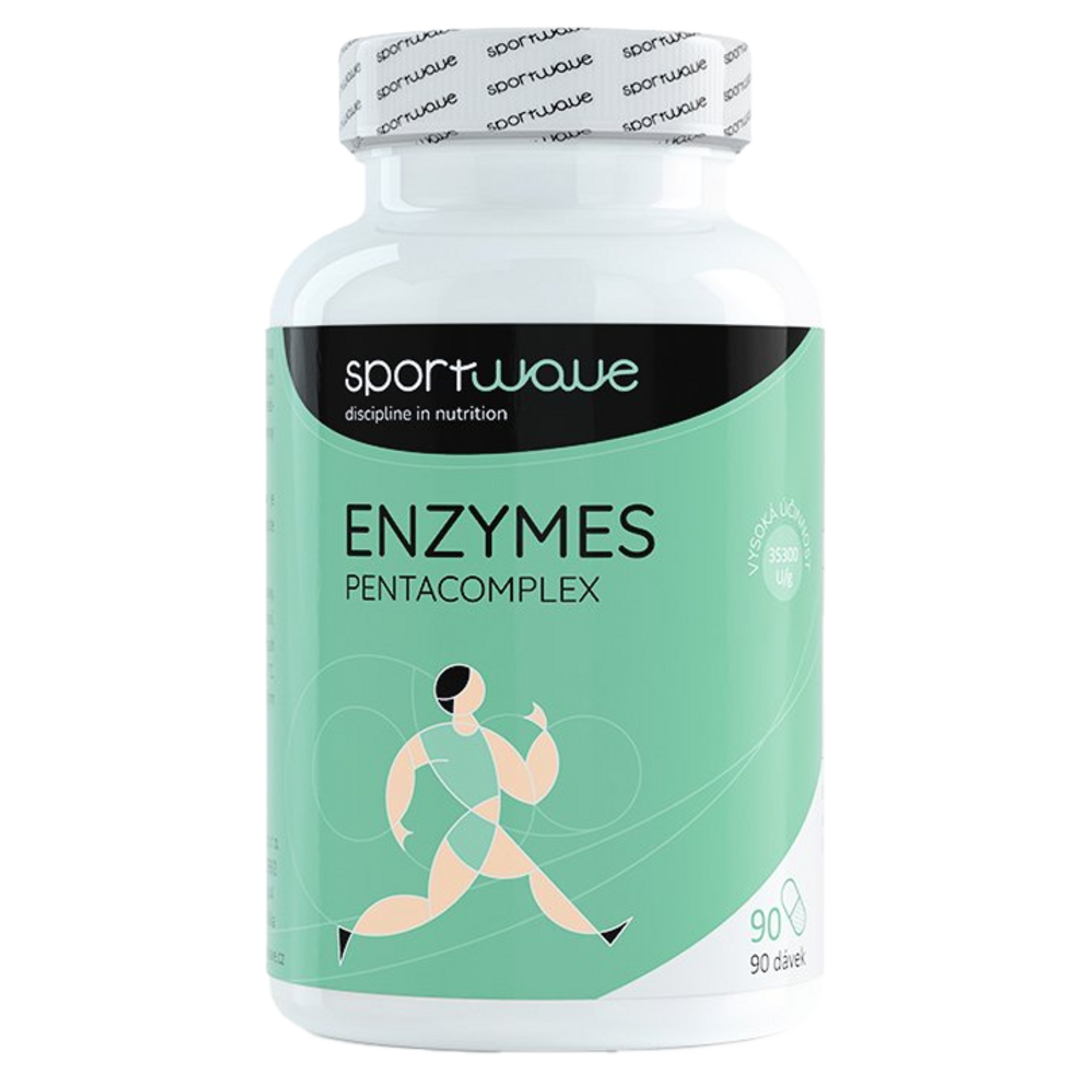 Sport Wave Enzymes pentacomplex - 90 kapslí Sport Wave