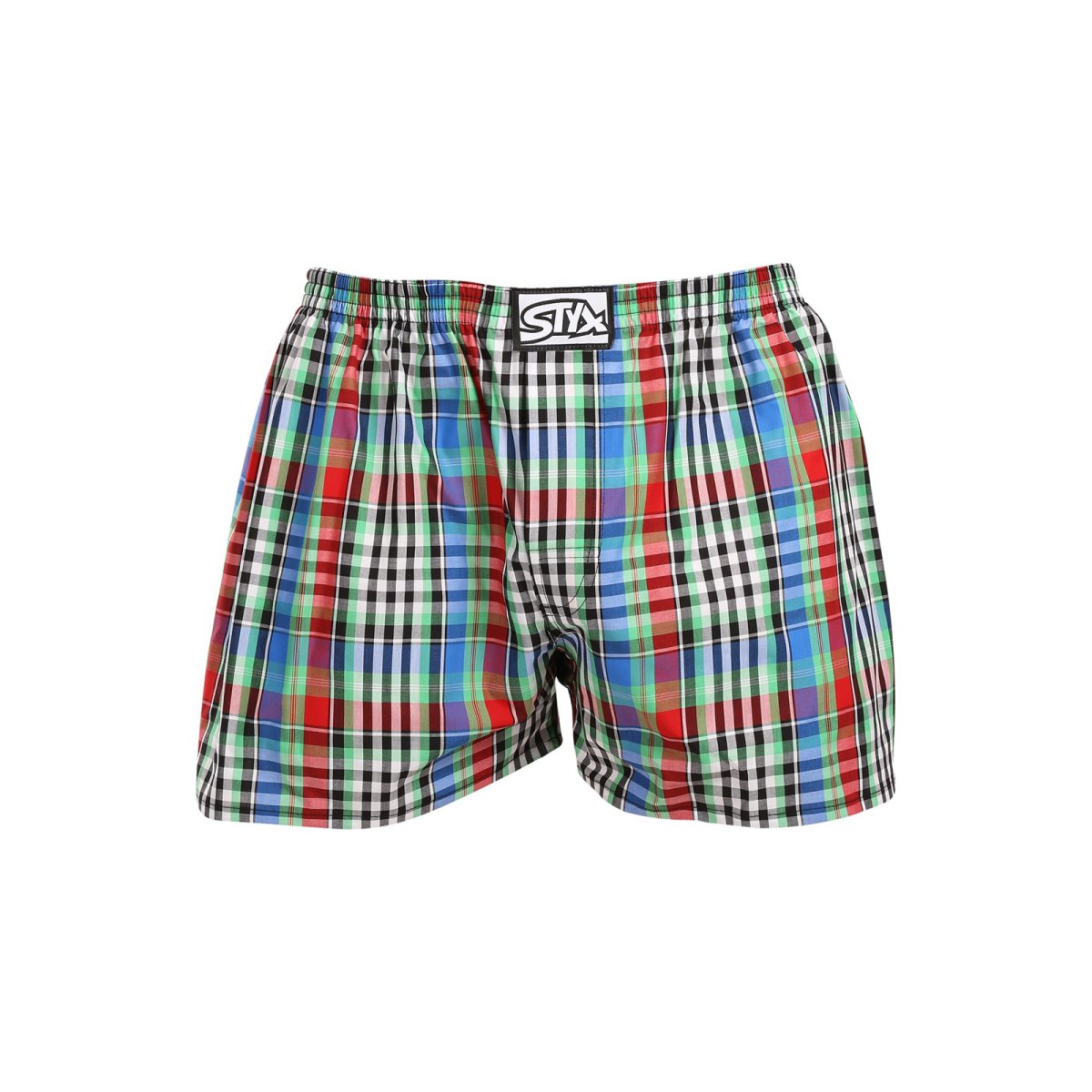 Styx Pánské trenky klasická guma vícebarevné (A1036) XXL Styx
