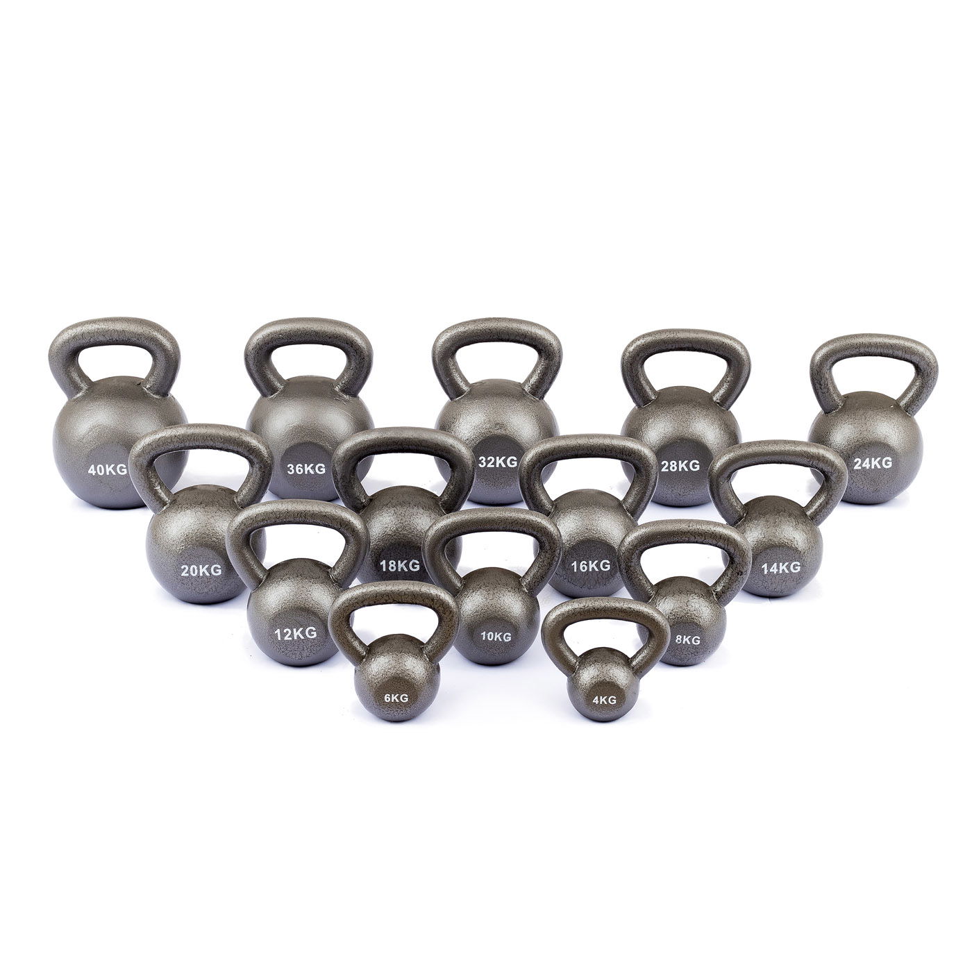 TRINFIT Kettlebell litinový s označením váhy varianta 10 kg TRINFIT