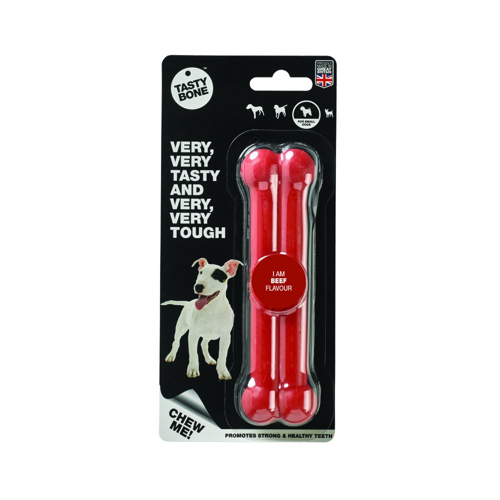 Tasty Bone Kostička nylonová pro malé psy - Hovězí maso Tasty Bone