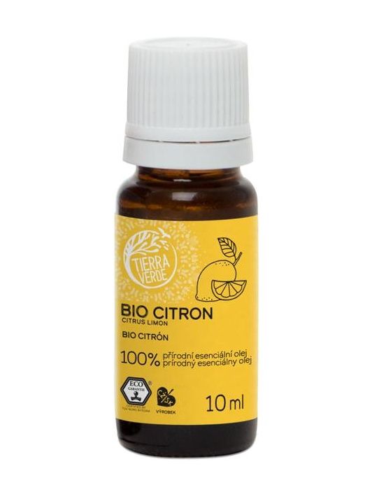 Tierra Verde Esenciální olej BIO Citron 10 ml Tierra Verde