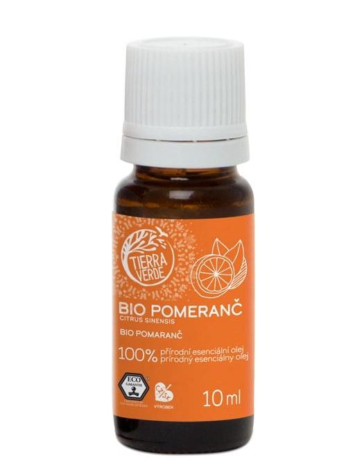 Tierra Verde Esenciální olej BIO Pomeranč 10 ml Tierra Verde