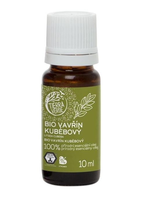 Tierra Verde Esenciální olej BIO Vavřín kubébový 10 ml Tierra Verde