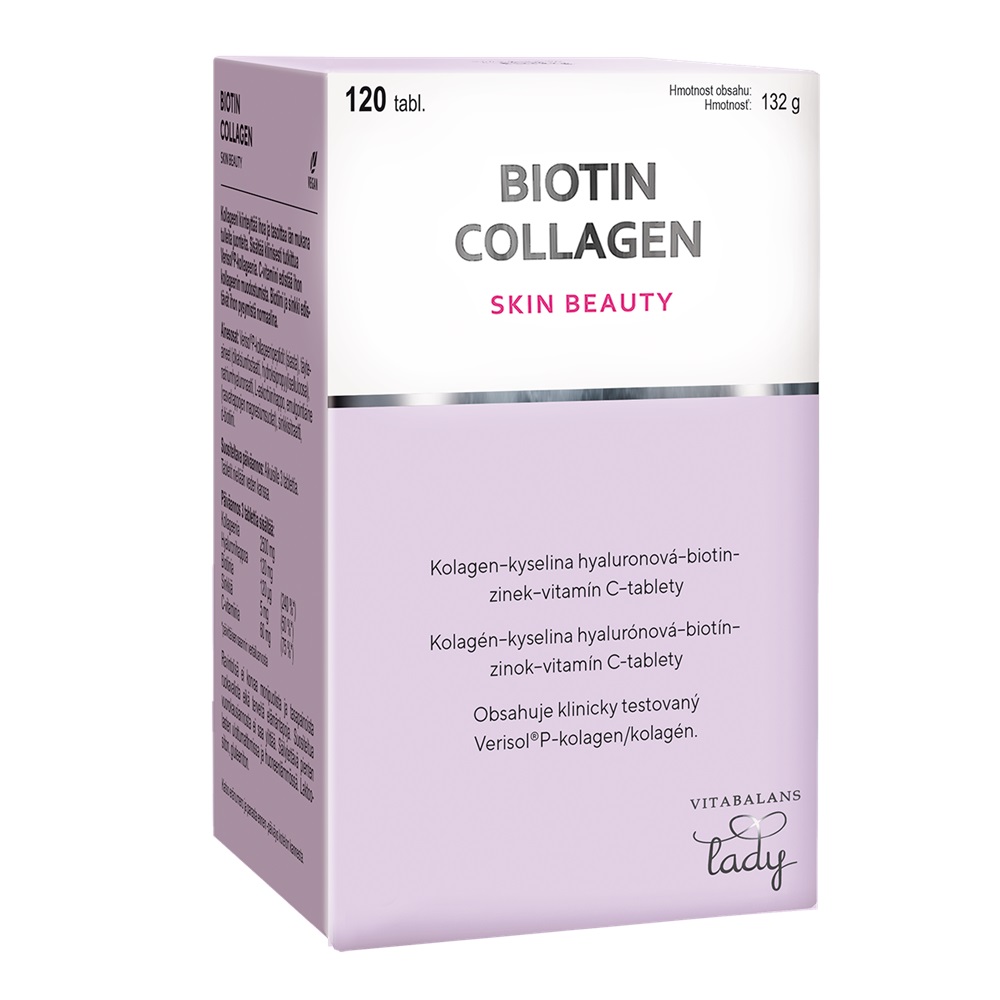Vitabalans Biotin Collagen Skin Beauty 120 tablet Vitabalans
