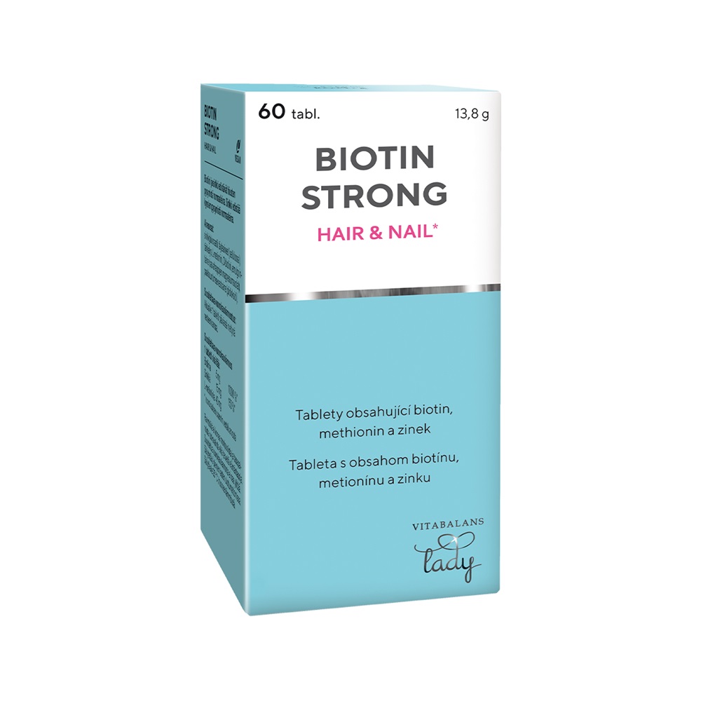 Vitabalans Biotin Strong Hair & Nail 60 tablet Vitabalans
