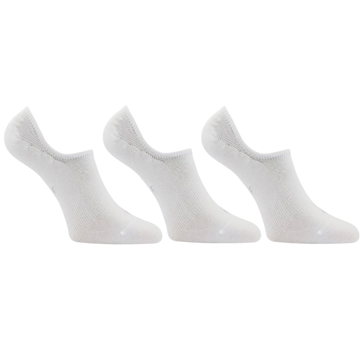 VoXX 3PACK ponožky bílé (Barefoot sneaker) L VoXX