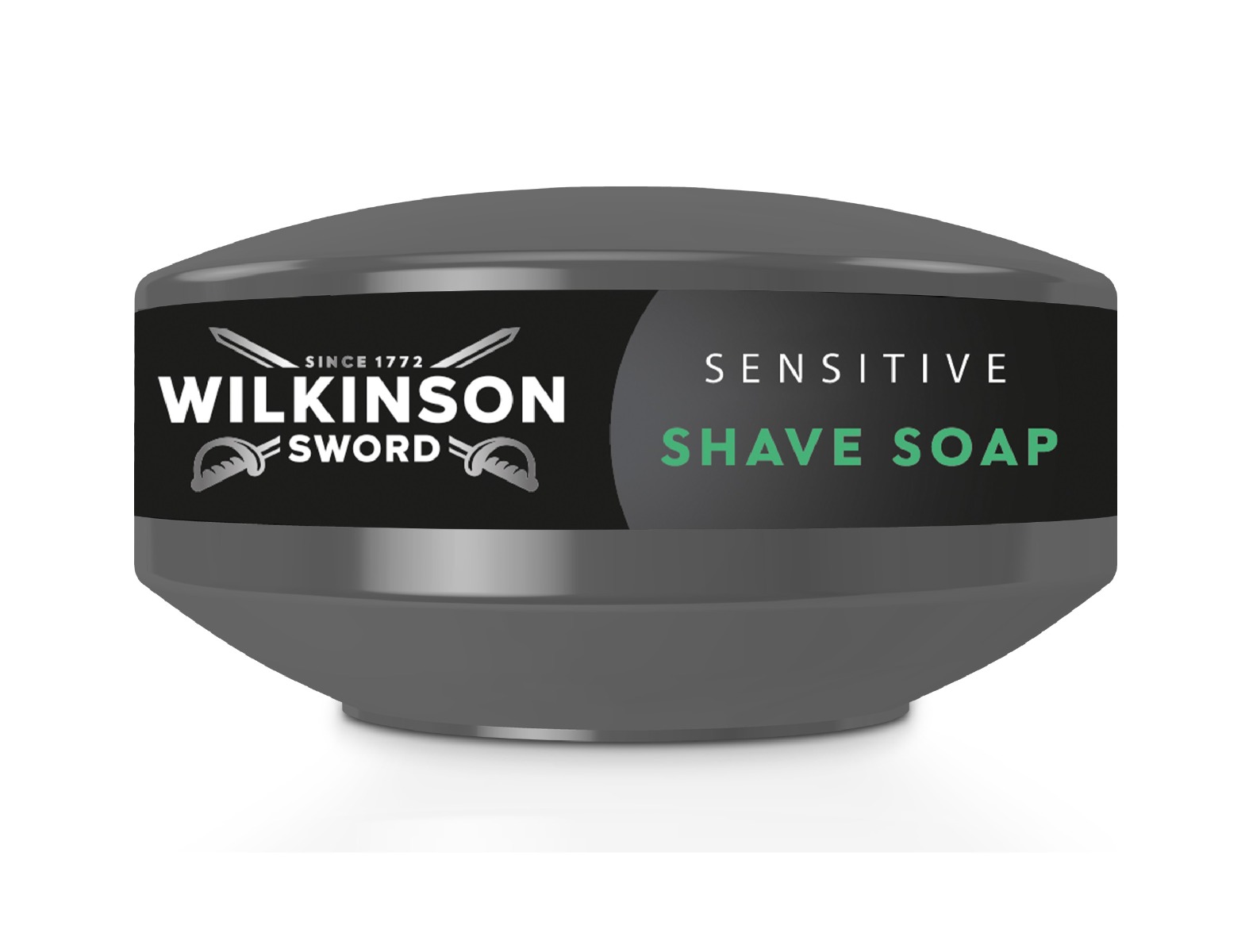 Wilkinson Sensitive Shave Soap Masterful Shave mýdlo na holení 125 g Wilkinson