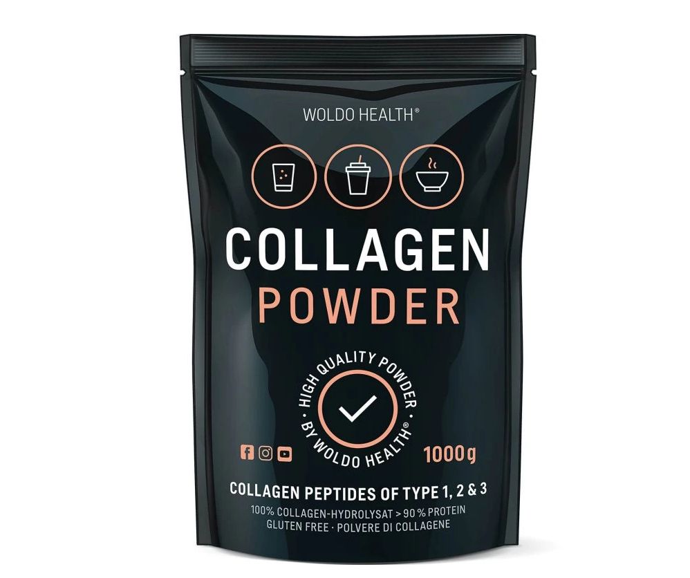 WoldoHealth 100% Hovězí kolagen 1000 g WoldoHealth