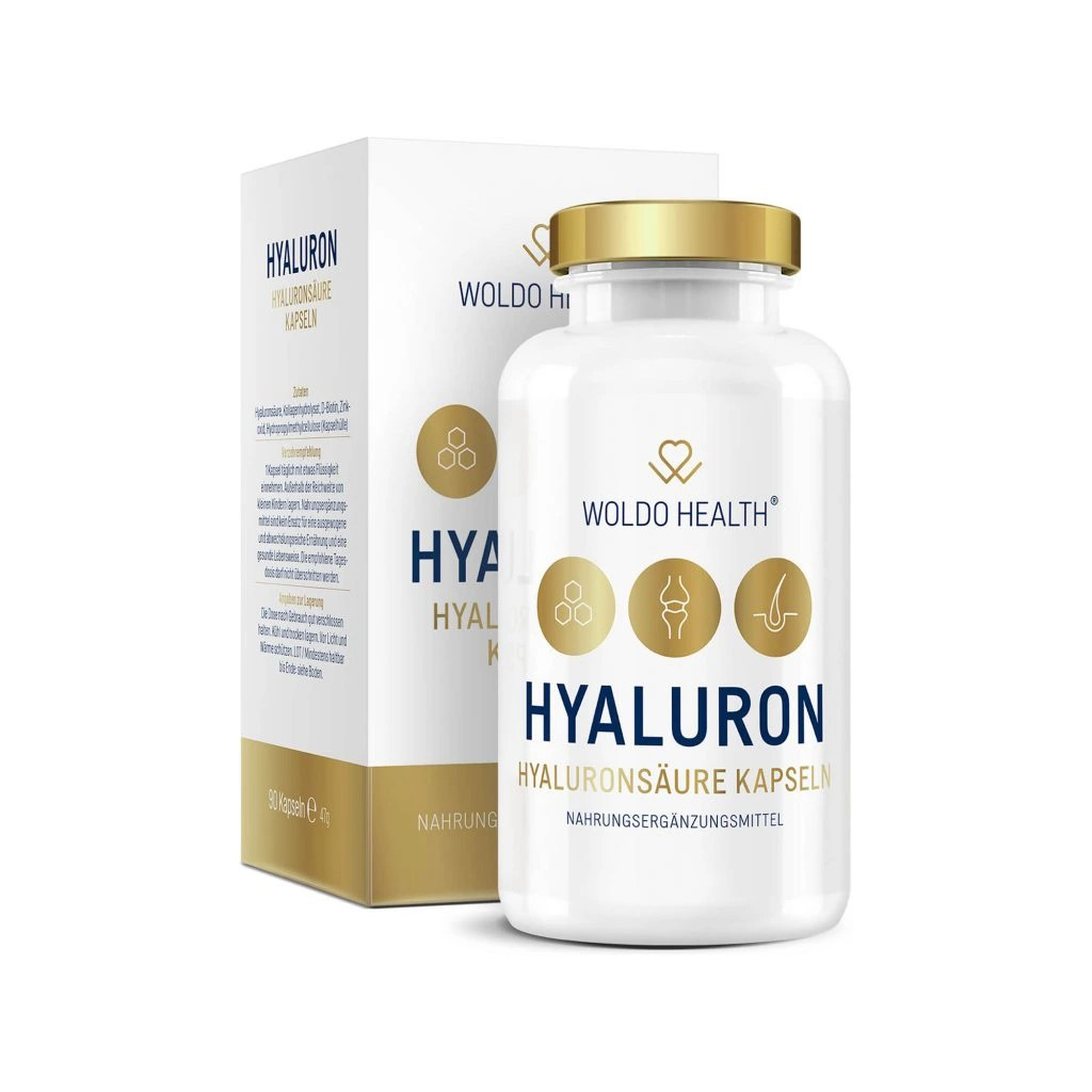 WoldoHealth Kyselina hyaluronová 90 kapslí WoldoHealth