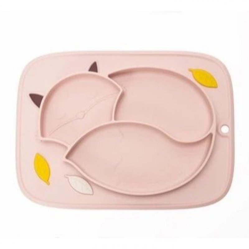 innoGIO silikonový talíř GIOfresh Fox Pink InnoGIO