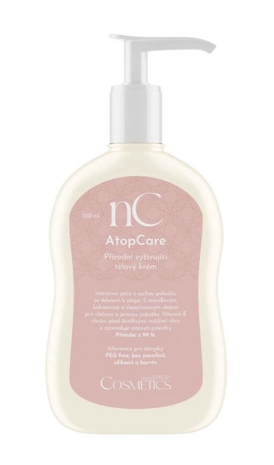 nanoSPACE Cosmetics AtopCare Přírodní vyživující tělový krém 330 ml nanoSPACE Cosmetics