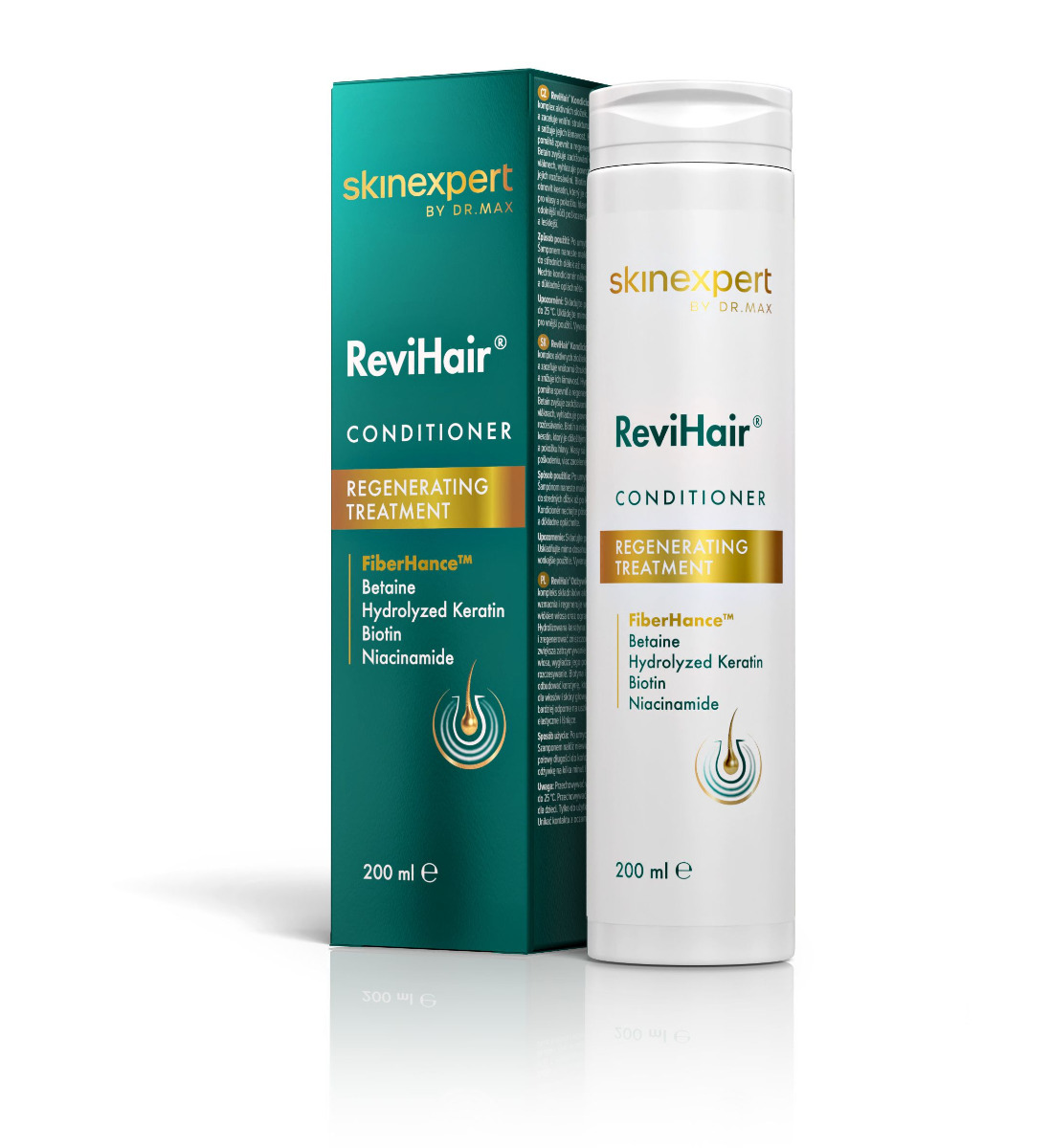 skinexpert BY DR.MAX ReviHair kondicionér 200 ml skinexpert BY DR.MAX