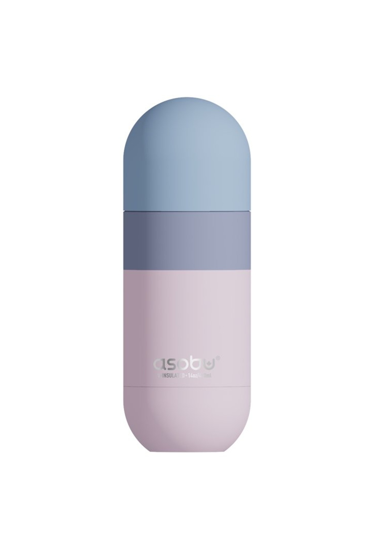 ASOBU ORB cestovní termoska PASTEL PINK 420ml Cestovní termoska ASOBU